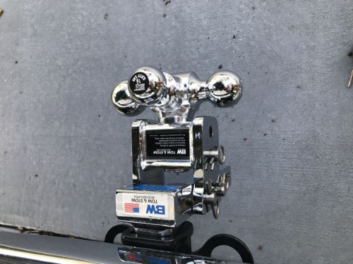B&W 2" Tow & Stow - 7" Drop - Chrome - Tri-Ball customer photo