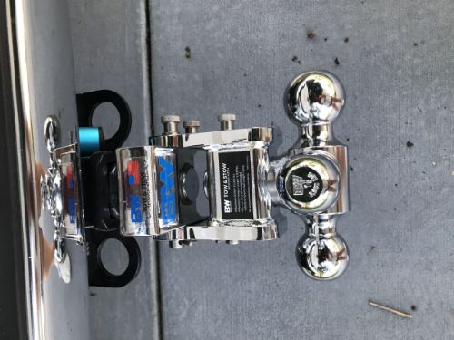 B&W 2" Tow & Stow - 7" Drop - Chrome - Tri-Ball customer photo