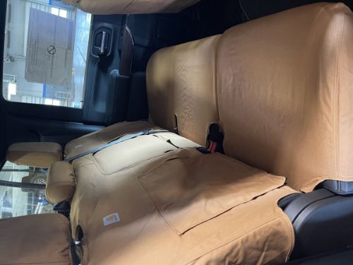 Covercraft Carhartt SeatSaver Custom Front Row Seat Covers - Brown customer photo