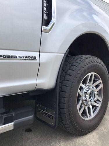 Truck Hardware Gatorback 12"x26" F-250 Mud Flaps customer photo