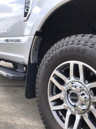 Truck Hardware Gatorback 12"x26" F-250 Mud Flaps customer photo