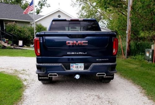 Truck Hardware Gatorback Black Wrap Denali Mud Flaps - Set of 4 - Fits 2019-2026 GMC Sierra 1500 customer photo