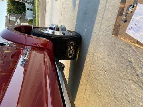 Truck Hardware Gatorback Black Wrap Ford Oval Mud Flaps - Set of 4 - Fits 2023-2026 Ford F-450 customer photo