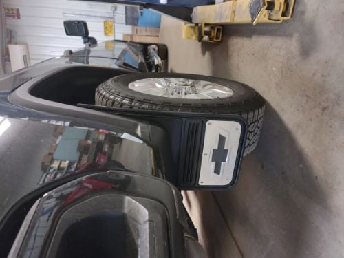 Truck Hardware Gatorback Black Bowtie Mud Flaps - Set of 4 - Fits 2020-2026 Chevy Silverado 2500/3500HD customer photo