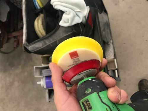 RUPES DA Fine Foam Pad - 4" Yellow customer photo