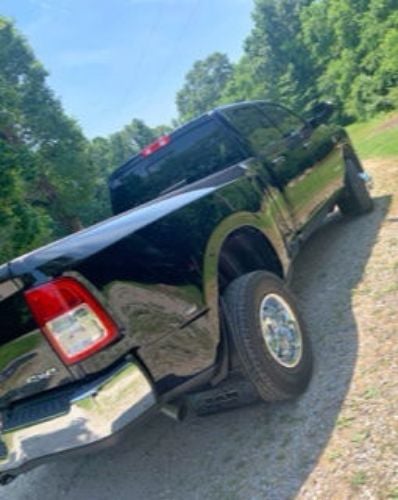 Truck Hardware Gatorback Gunmetal RAM Text Mud Flaps - Front Pair - Fits 2009-2018 RAM 1500 & 2010-2026 RAM 2500/3500 customer photo