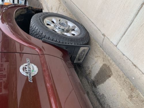 Truck Hardware Gatorback Black Ford Oval Mud Flaps - Set of 4 - Fits 2015-2020 Ford F-150 customer photo