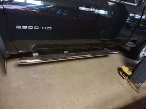 Westin PRO TRAXX 5 Oval Nerf Step Bars - Stainless Steel customer photo