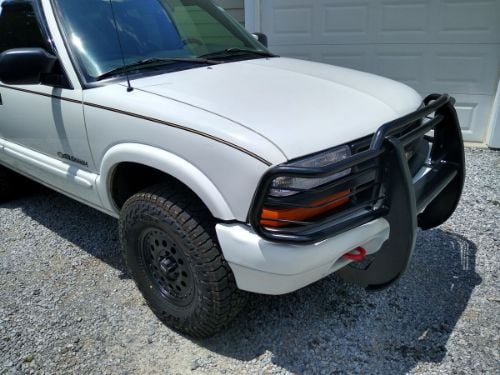 Aries Black Steel Grille Guard customer photo