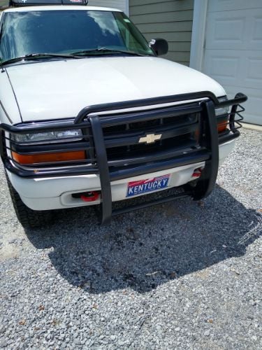 Aries Black Steel Grille Guard customer photo