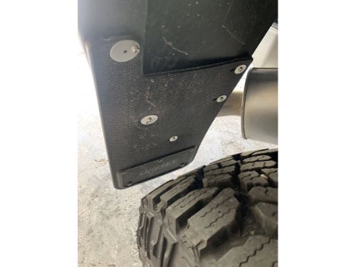 Truck Hardware Gatorback Black Wrap RAM Text Mud Flaps - Rear Pair - Fits 2019-2026 RAM 2500/3500 customer photo