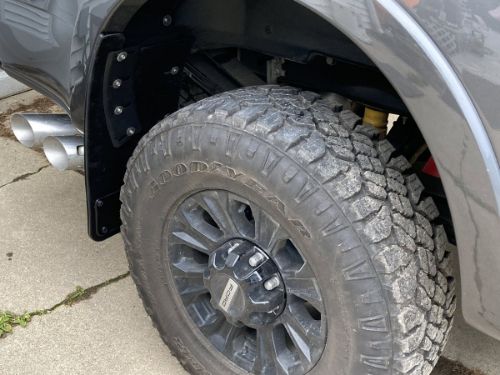 Truck Hardware Gatorback 12"x26" Gunmetal Mud Flaps customer photo