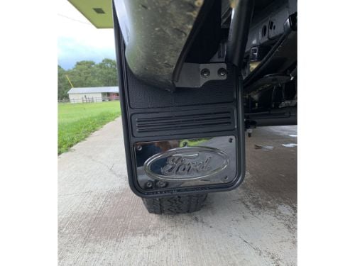 Truck Hardware Gatorback Gunmetal Ford Oval Mud Flaps - Set of 4 - Fits 2021-2026 Ford F-150 customer photo