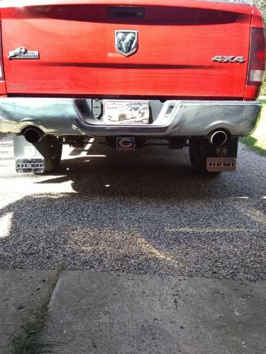 Truck Hardware Gatorback Single Plate - Hemi For 12" Flaps (D) customer photo