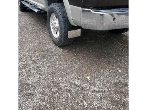 Truck Hardware Gatorback Stainless Plate Mud Flaps - Rear Pair - Fits 2009-2018 RAM 1500 & 2010-2018 RAM 2500/3500 customer photo