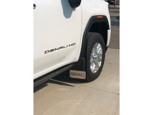 Truck Hardware Gatorback 12"x26" GMC Red Cut Mud Flaps customer photo