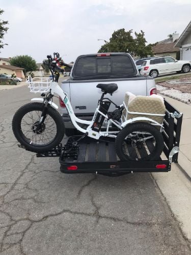 Curt Hitch Cargo Carrier w/Ramp - Folding - 2" Receiver - 50" x 30" customer photo