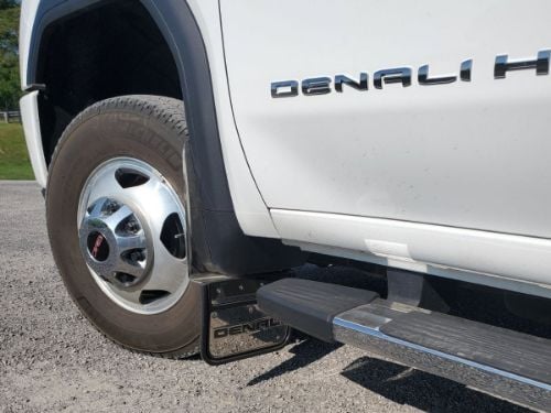 Truck Hardware Gatorback Denali Mud Flaps - Front Pair - Fits 2020-2026 GMC Sierra 2500/3500HD customer photo