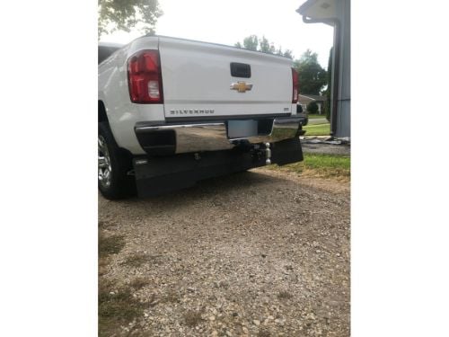 Rockstar Full Width Bumper Mounted Flap - Black Diamond Mist customer photo