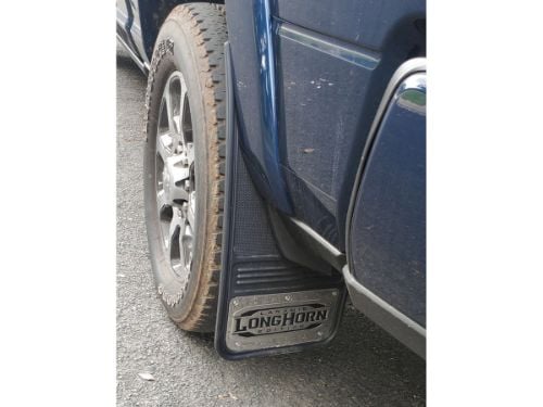 Truck Hardware Gatorback Laramie Longhorn Mud Flaps - Rear Pair - Fits 2019-2026 RAM 2500/3500 customer photo