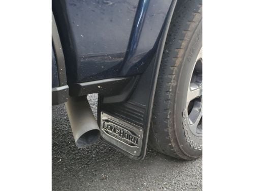 Truck Hardware Gatorback Laramie Longhorn Mud Flaps - Rear Pair - Fits 2019-2026 RAM 2500/3500 customer photo