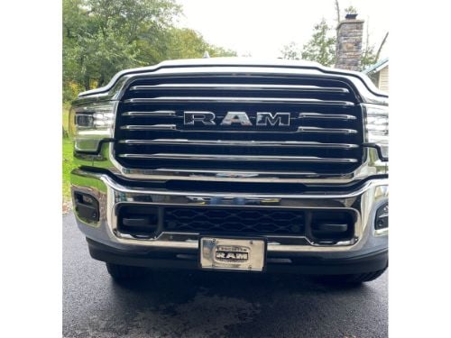 Truck Hardware License Plate - RAM Longhorn customer photo