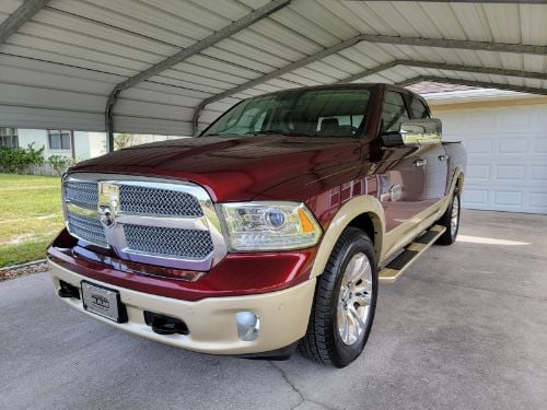 Truck Hardware License Plate - RAM Longhorn customer photo