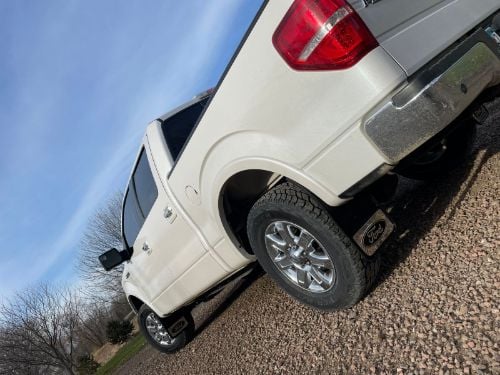 Truck Hardware Gatorback Black Ford Oval Mud Flaps - Set of 4 - Fits 2015-2020 Ford F-150 customer photo