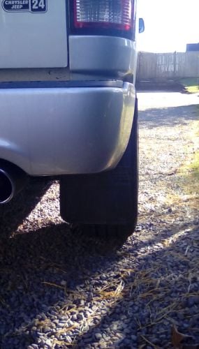 Truck Hardware Gatorback Rubber Mud Flaps - Rear Pair - Fits 2009-2018 RAM 1500 & 2010-2018 RAM 2500/3500 customer photo