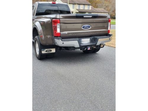 Truck Hardware Gatorback 21"x24" Dually Black Ford Oval Mud Flaps customer photo