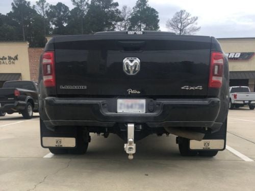 Truck Hardware Gatorback 19"x24" Dually RAM Head Mud Flaps customer photo