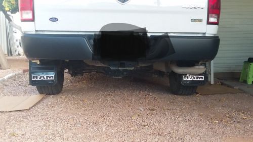 Truck Hardware Gatorback Black Wrap RAM Text Mud Flaps - Rear Pair - Fits 2009-2018 RAM 1500 & 2010-2018 RAM 2500/3500 customer photo