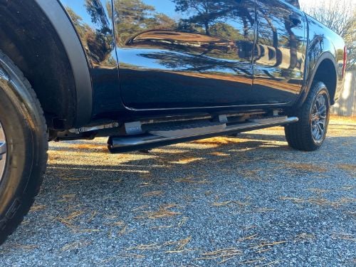 Westin PRO TRAXX 4 Oval Nerf Step Bars - Black - 21-24155