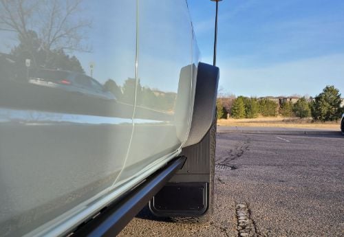 Truck Hardware Gatorback Black Plate Mud Flaps - Set of 4 - Fits 2021-2026 Ford Bronco customer photo
