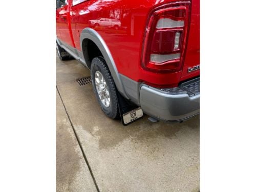 Truck Hardware Gatorback RAM Head Mud Flaps - Rear Pair - Fits 2019-2026 RAM 2500/3500 customer photo