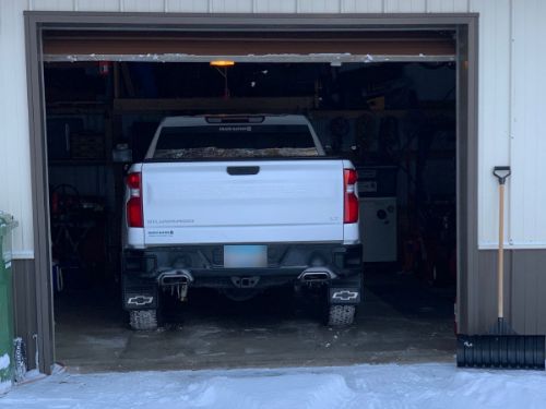 Truck Hardware Gatorback Black Wrap Bowtie Mud Flaps - Set of 4 - Fits 2019-2026 Chevy Silverado 1500 customer photo