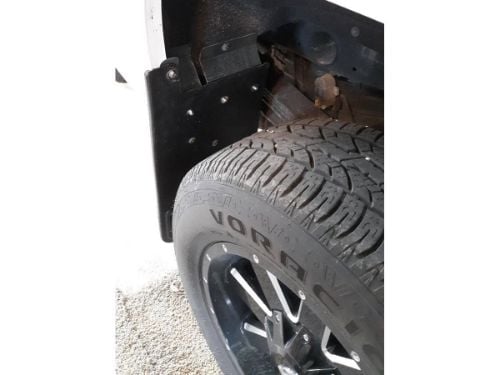Truck Hardware Gatorback 12"x23" Black Wrap Bowtie Cut Mud Flaps customer photo