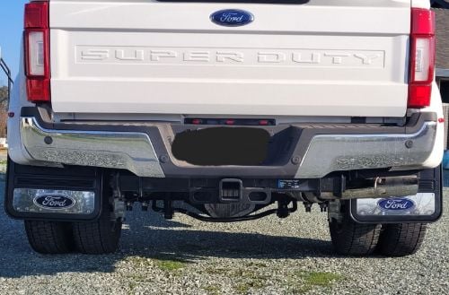 Truck Hardware Gatorback 21"x24" Dually Blue Ford Oval Mud Flaps customer photo