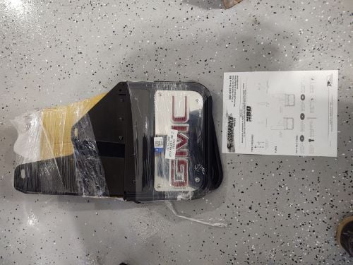 Truck Hardware Gatorback Red GMC Dually Mud Flaps - Set of 4 - Fits 2020-2026 GMC Sierra 3500HD customer photo