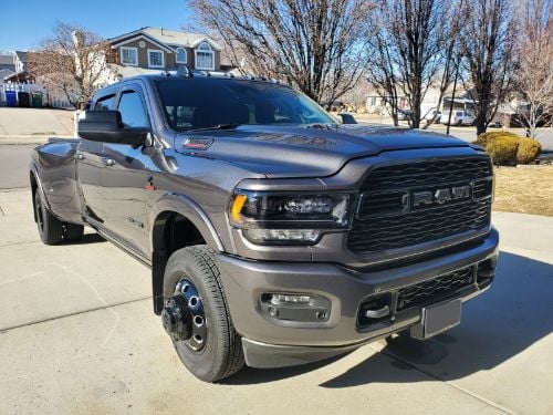 Truck Hardware Gatorback 21"x24" Dually Anodized RAM Text Mud Flaps customer photo