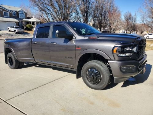 Truck Hardware Gatorback Mud Flap Brackets - 21" Dually - 2010-2026 RAM 3500 customer photo