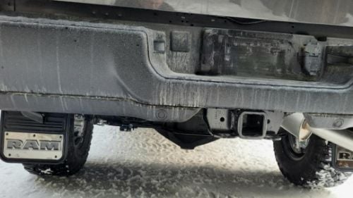 Truck Hardware Gatorback Gunmetal RAM Text Mud Flaps - Rear Pair - Fits 2019-2026 RAM 2500/3500 customer photo