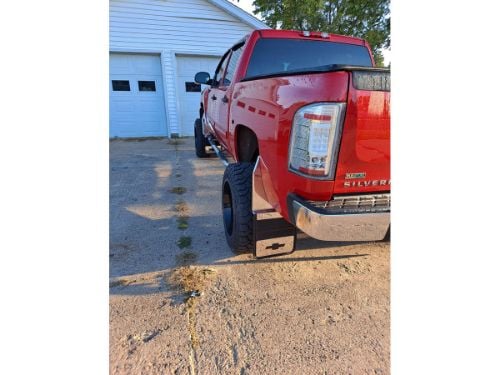 Truck Hardware Universal 14" Mud Flap Brackets - 1.5" Kickback customer photo