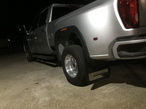Truck Hardware Gatorback 21"x24" Dually Denali Mud Flaps customer photo