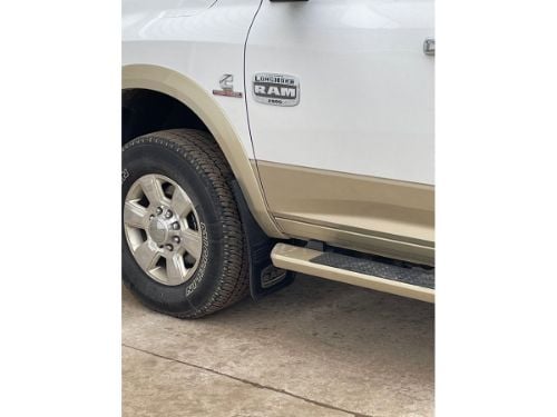 Truck Hardware Gatorback Black Wrap Longhorn Mud Flaps - Front Pair - Fits 2009-2018 RAM 1500 & 2010-2026 RAM 2500/3500 customer photo