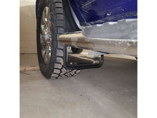 Truck Hardware Gatorback Stainless Plate Dually Mud Flaps - Set of 4 - Fits 2010-2026 RAM 3500 customer photo