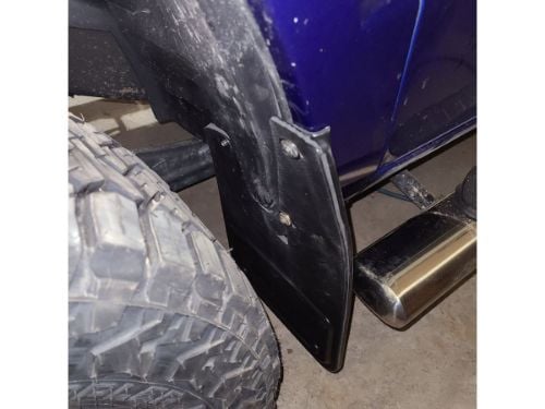 Truck Hardware Gatorback Stainless Plate Dually Mud Flaps - Set of 4 - Fits 2010-2026 RAM 3500 customer photo