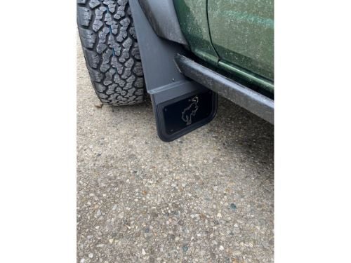 Truck Hardware Gatorback Black Wrap Bronco Mud Flaps - Set of 4 - Fits 2021-2026 Ford Bronco customer photo