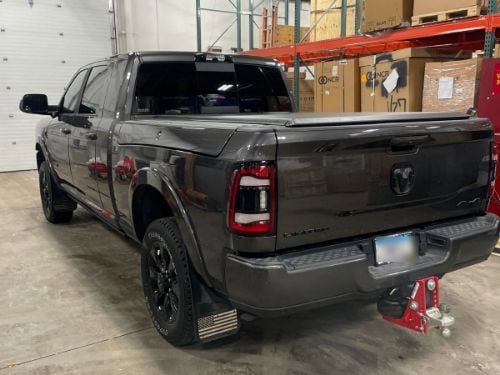 Truck Hardware Gatorback Black American Flag Mud Flaps - Front Pair - Fits 2009-2018 RAM 1500 & 2010-2026 RAM 2500/3500 customer photo