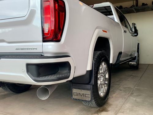 Truck Hardware Gatorback Gunmetal GMC Mud Flaps - Set of 4 - Fits 2020-2026 GMC Sierra 2500/3500HD customer photo